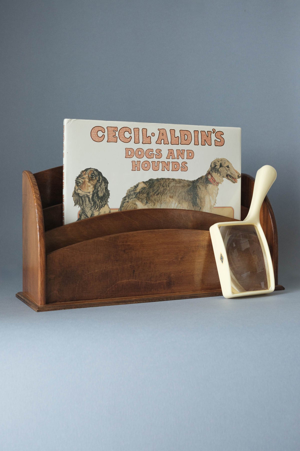 English Oak Letter Rack II, c.1900