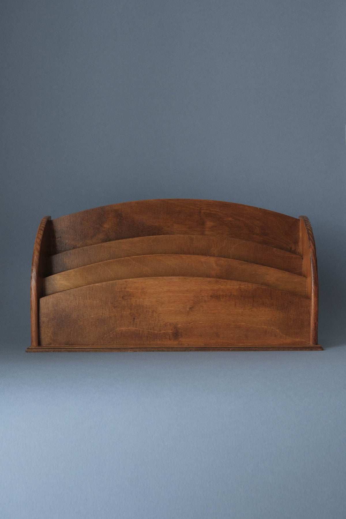 English Oak Letter Rack II, c.1900