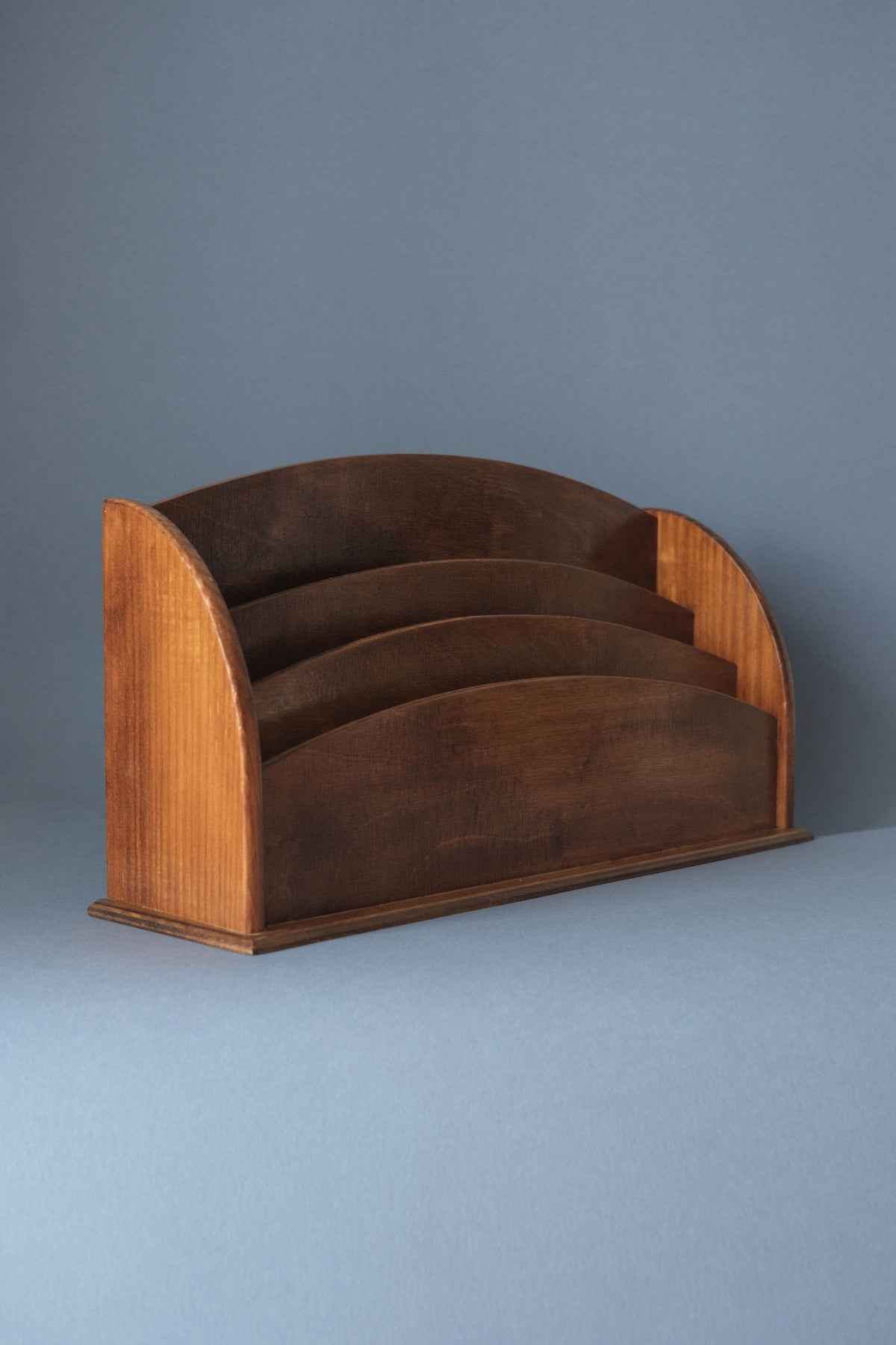 English Oak Letter Rack II, c.1900