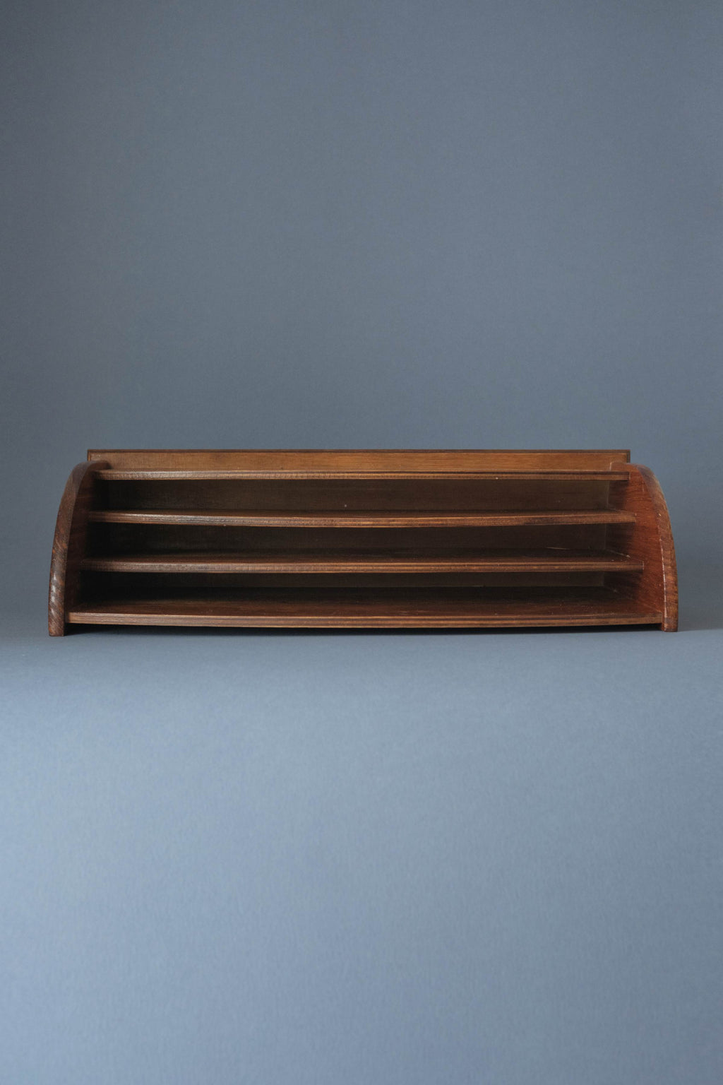 English Oak Letter Rack II, c.1900