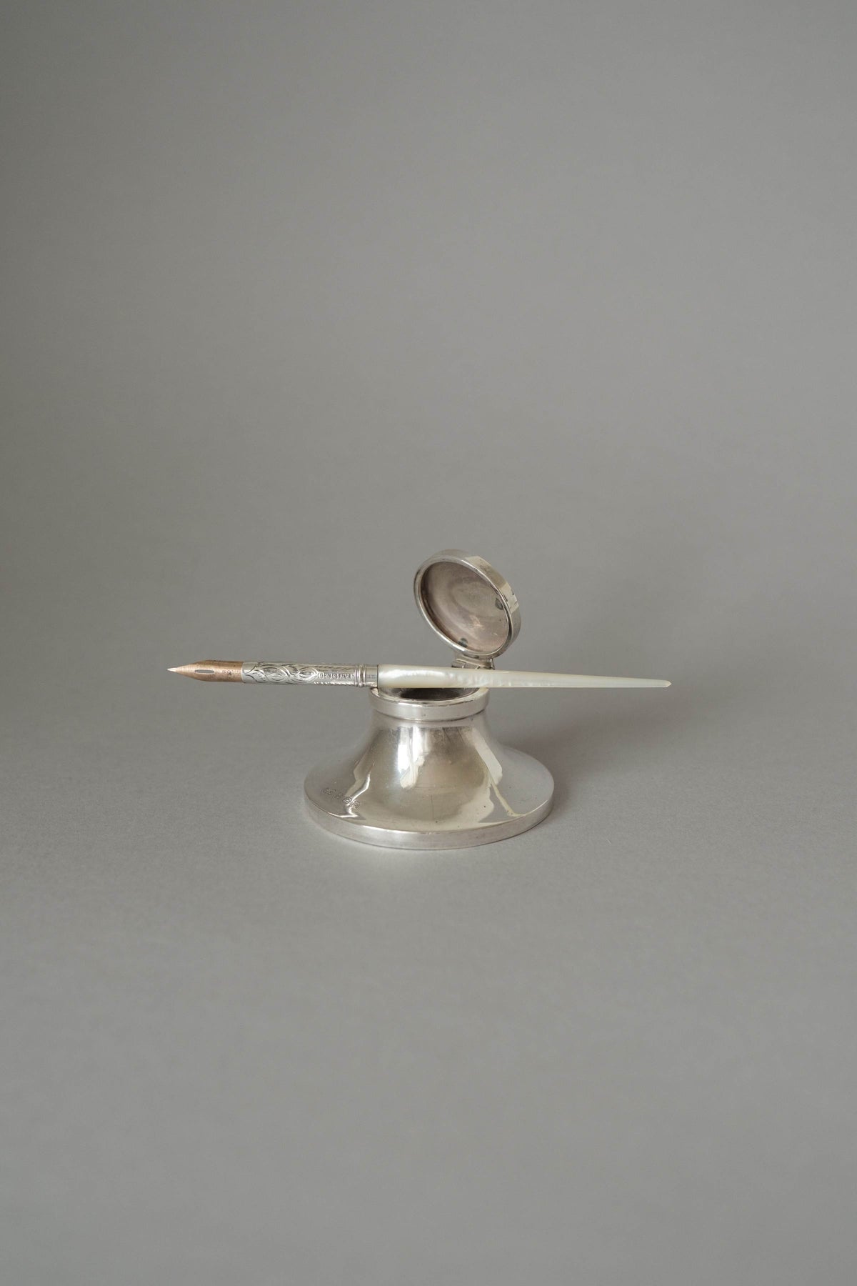 Silver & Mother-of-Pearl Dip Pen, 1912