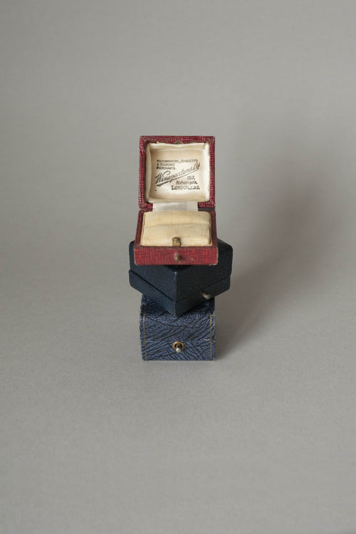 A Collection of Antique Ring Boxes