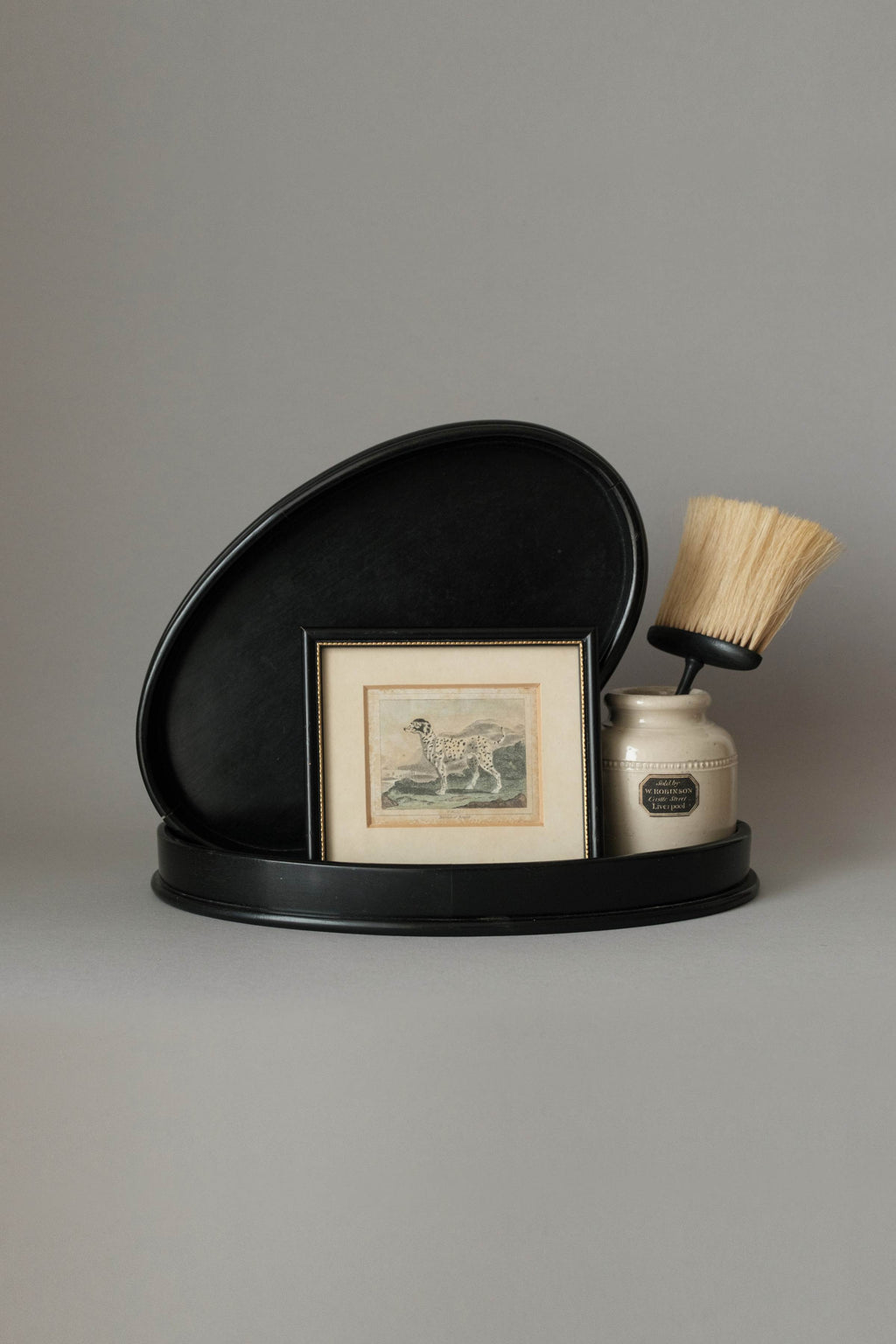 Ebony Oval Tray