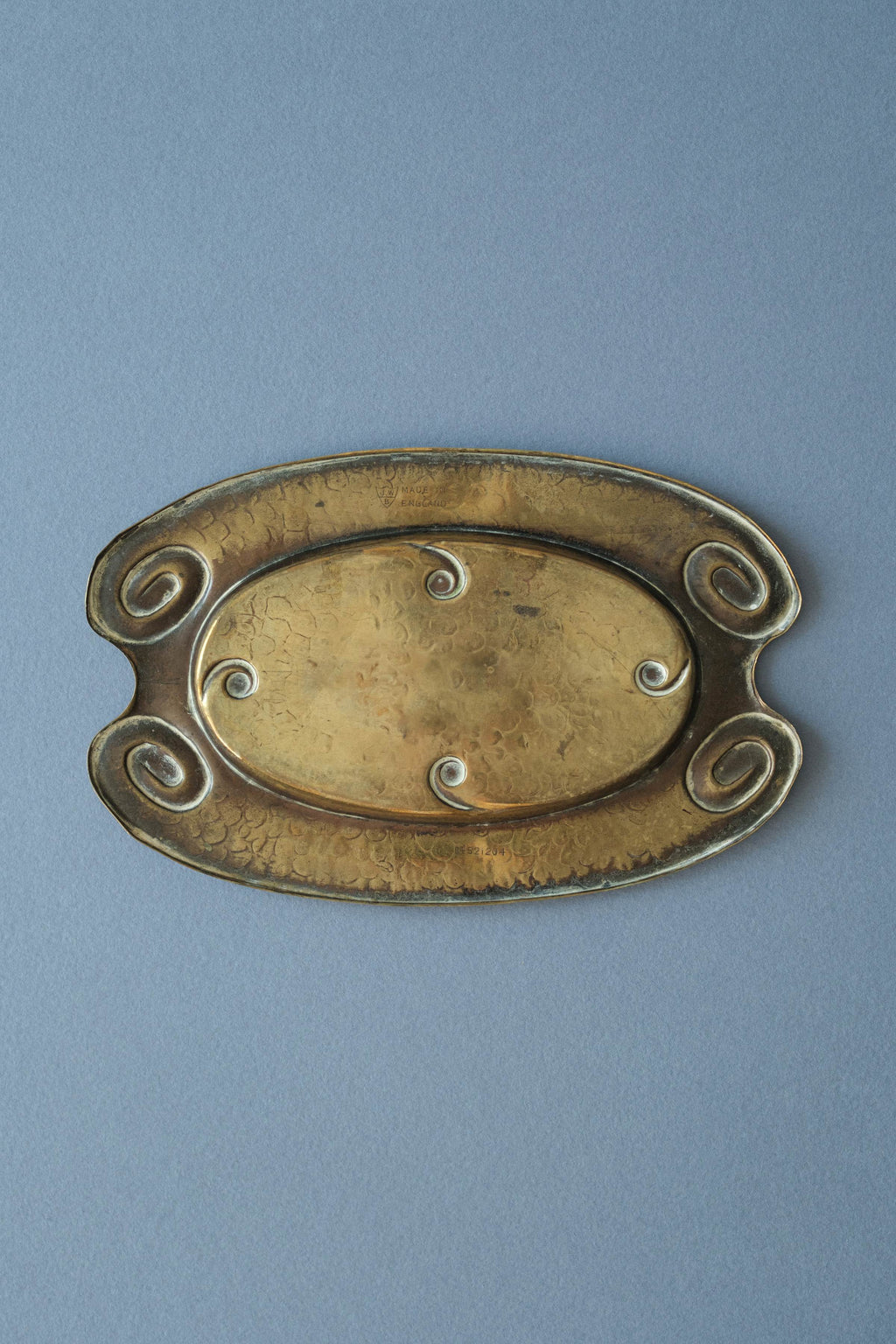 Art Nouveau Brass Dish