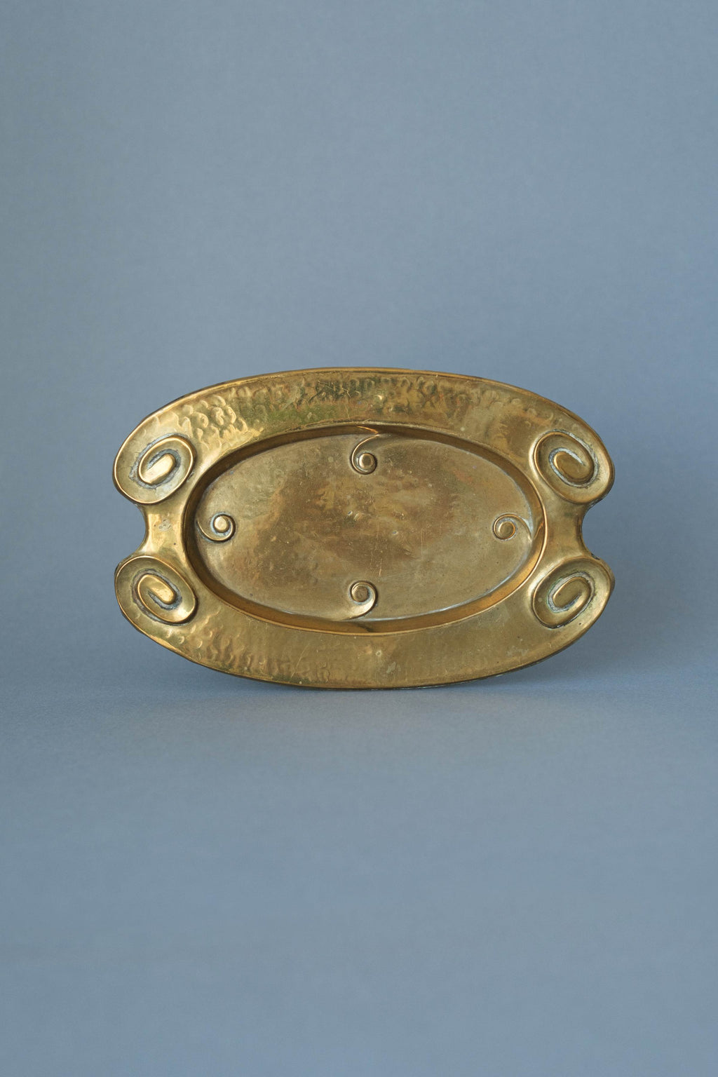 Art Nouveau Brass Dish