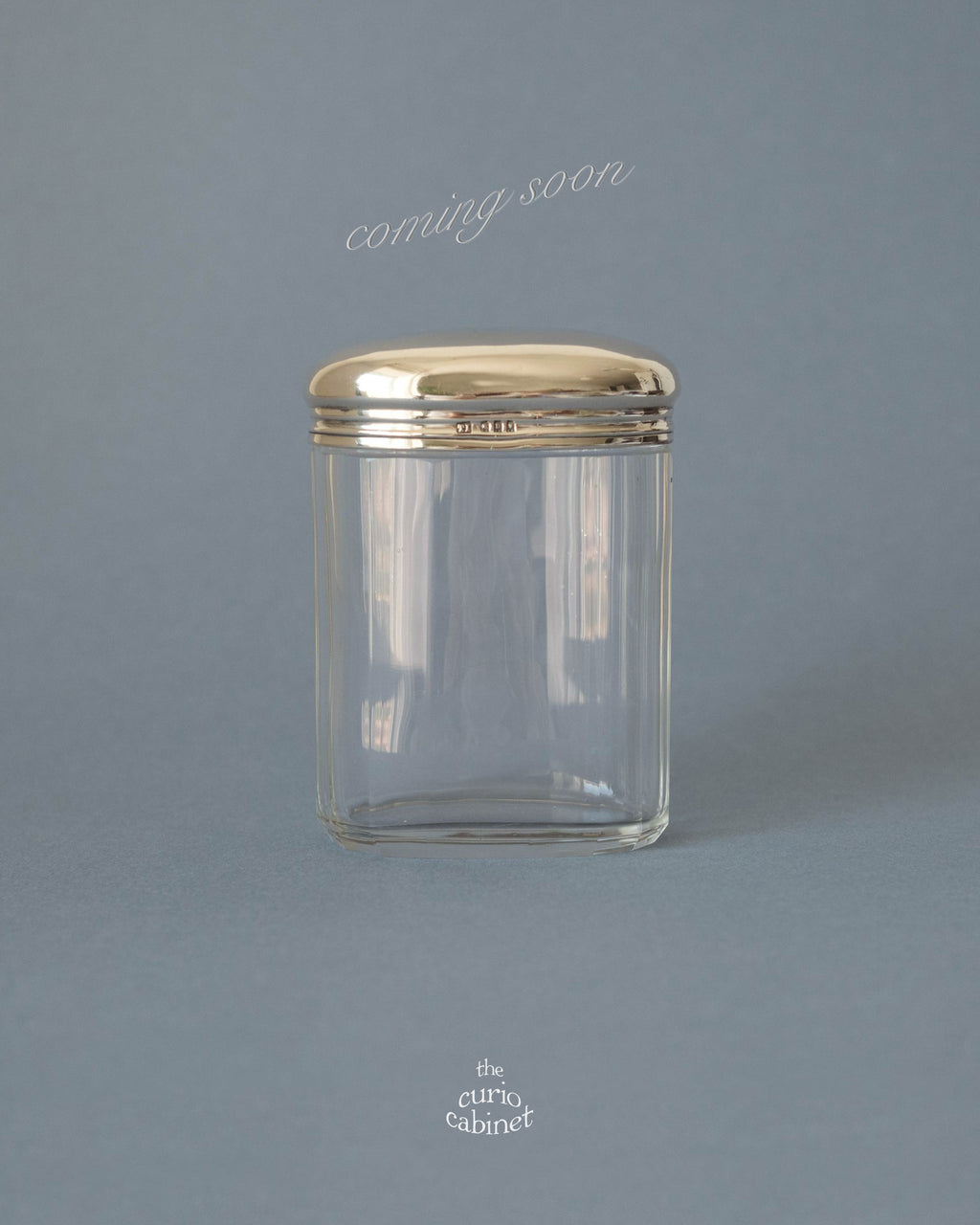 Crystal Cut Dressing Jar