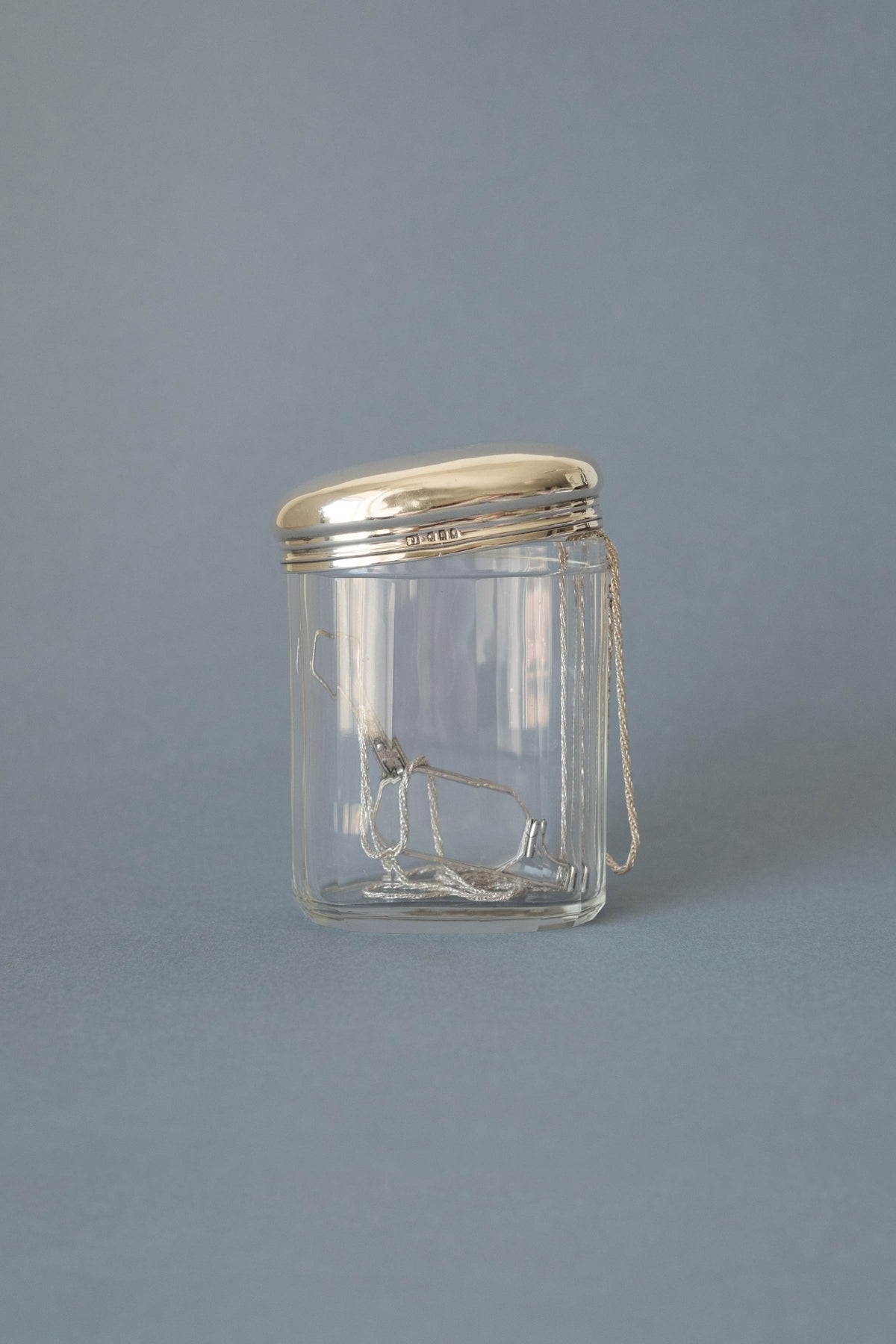 Crystal Cut Dressing Jar