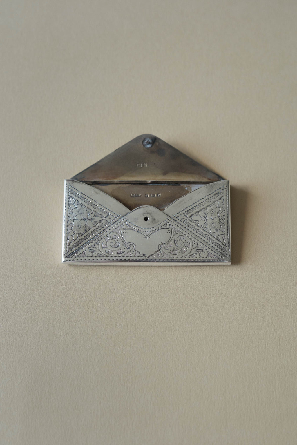 Birmingham Silver Calling Card Case, 1904