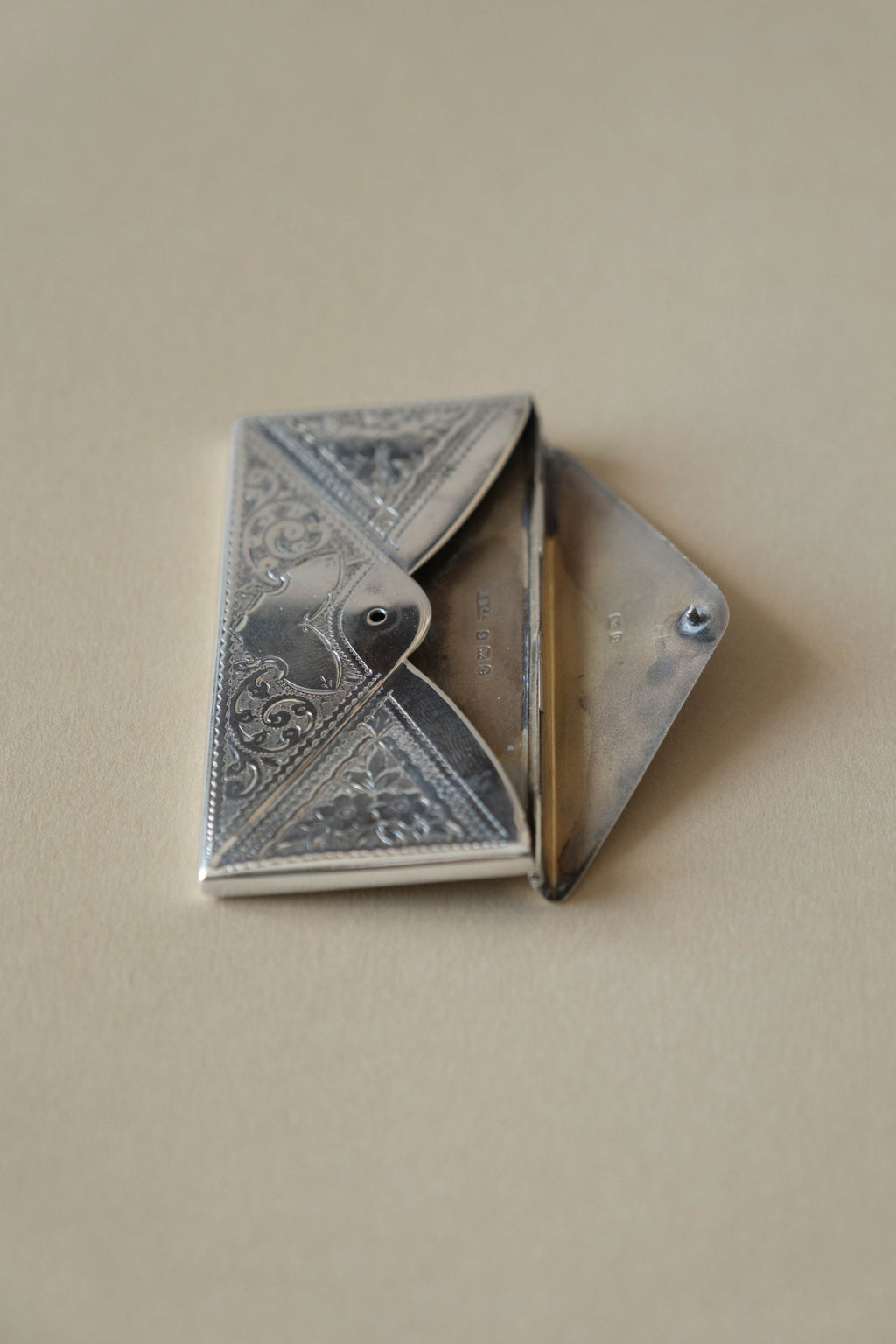 Birmingham Silver Calling Card Case, 1904