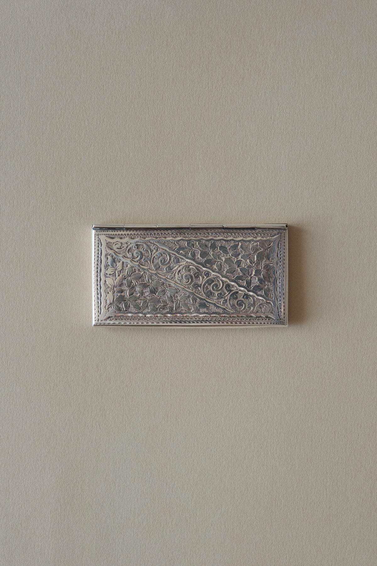 Birmingham Silver Calling Card Case, 1904