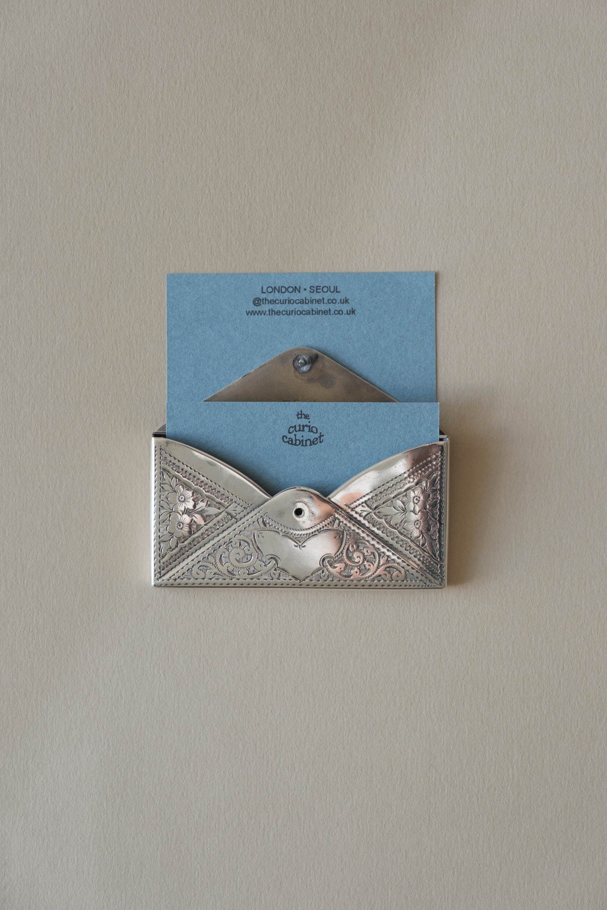 Birmingham Silver Calling Card Case, 1904