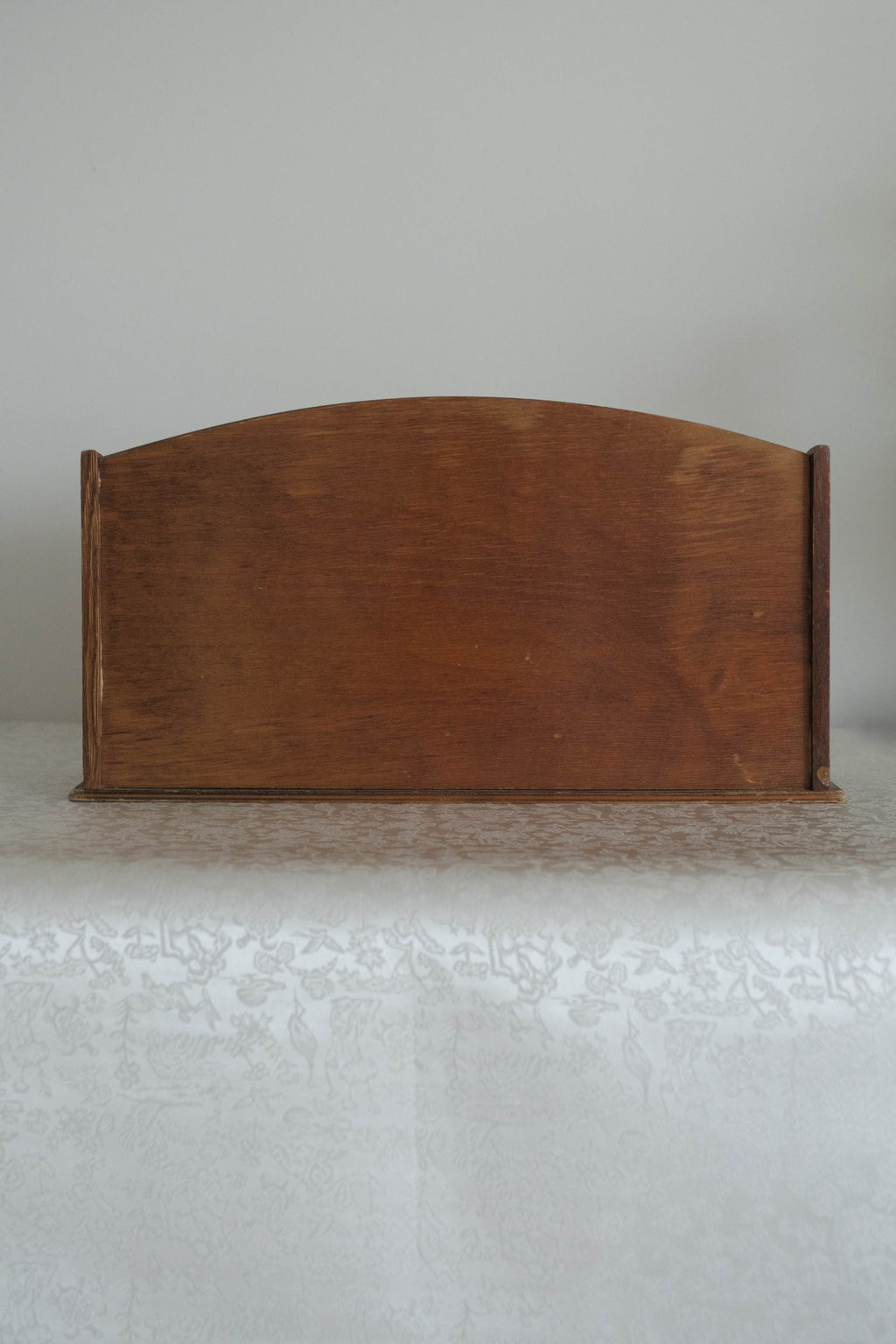 English Oak Letter Rack, c.1900