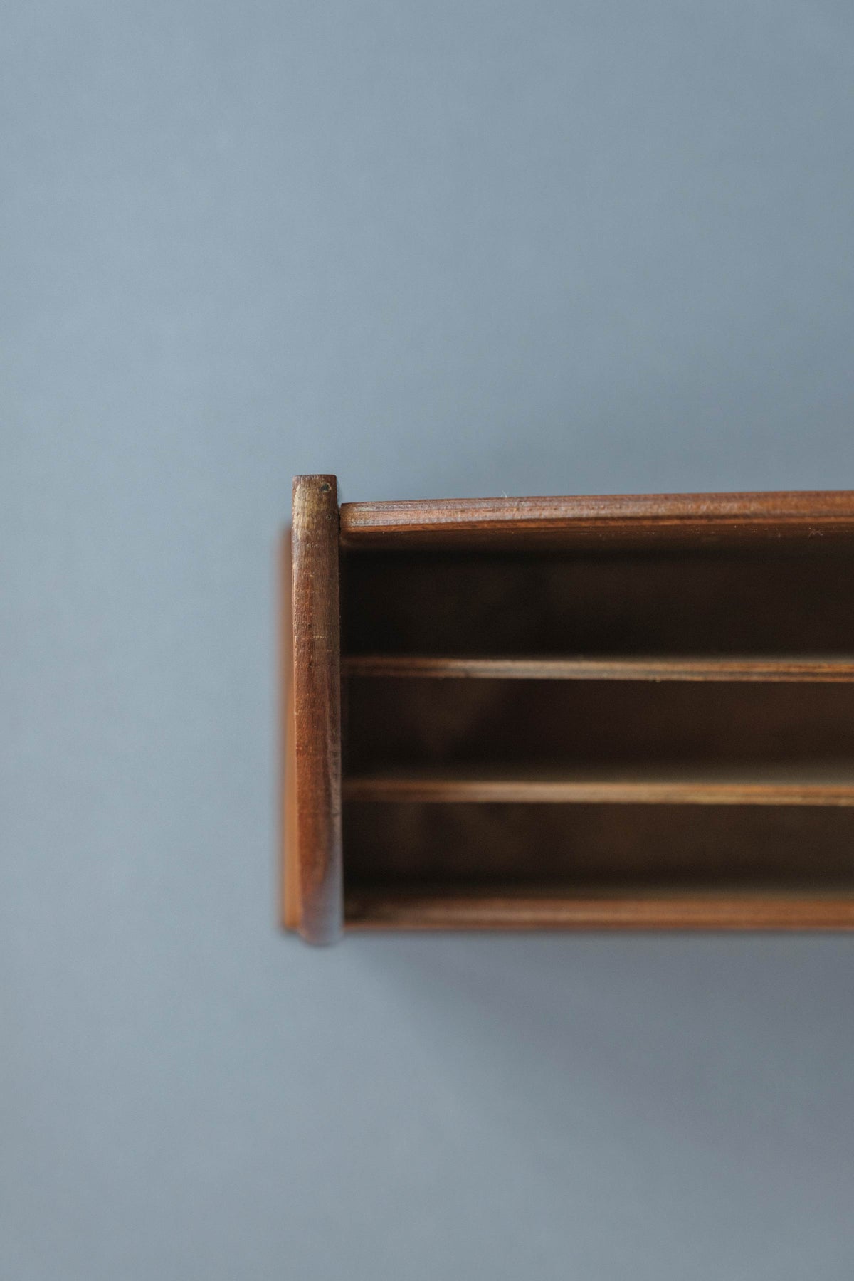 English Oak Letter Rack, c.1900