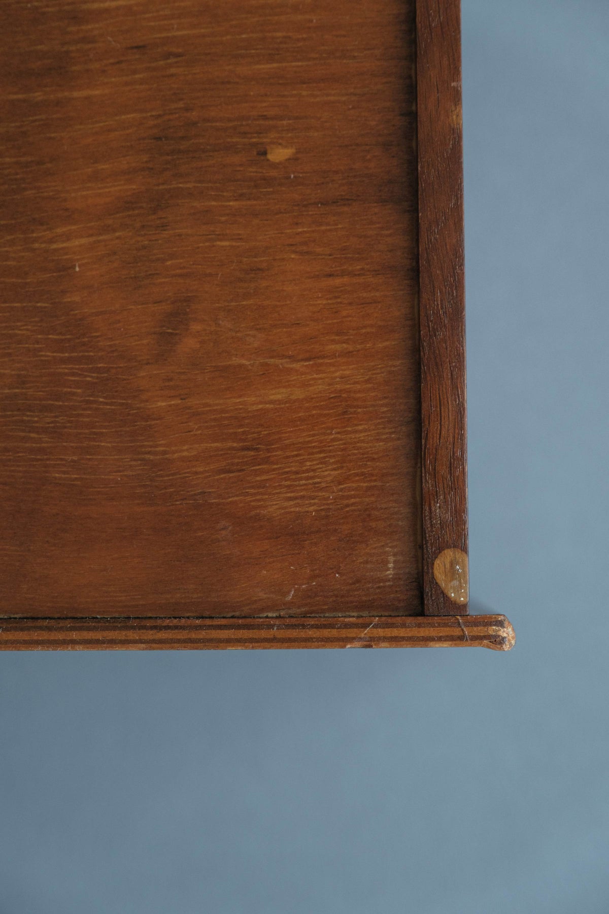 English Oak Letter Rack, c.1900