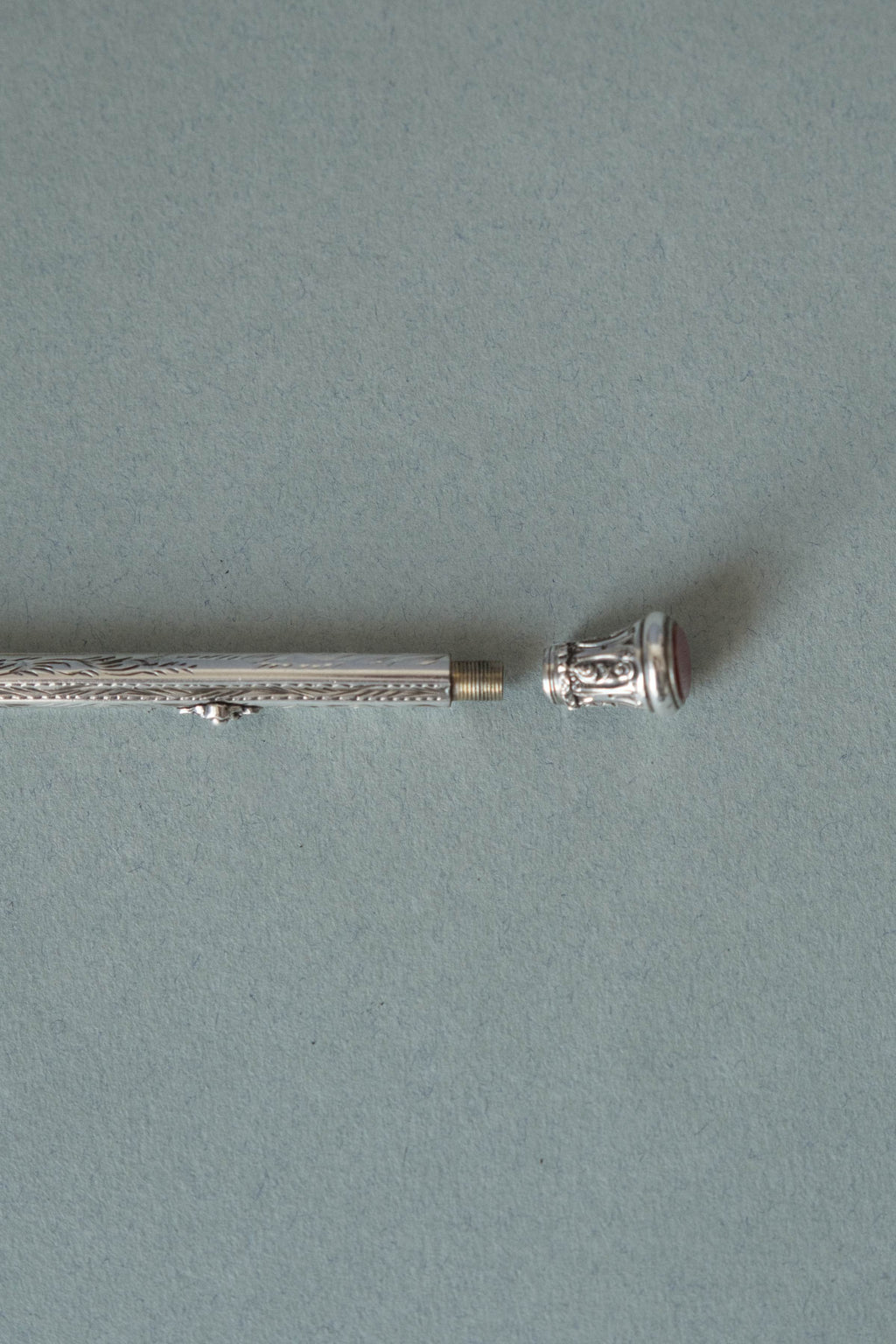 Silver Combination Dip Pen & Pencil, c.1890