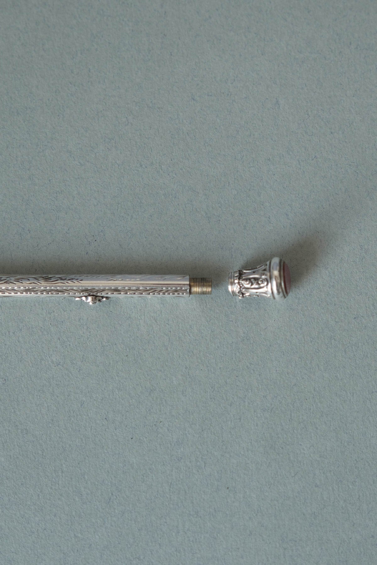 Silver Combination Dip Pen & Pencil, c.1890