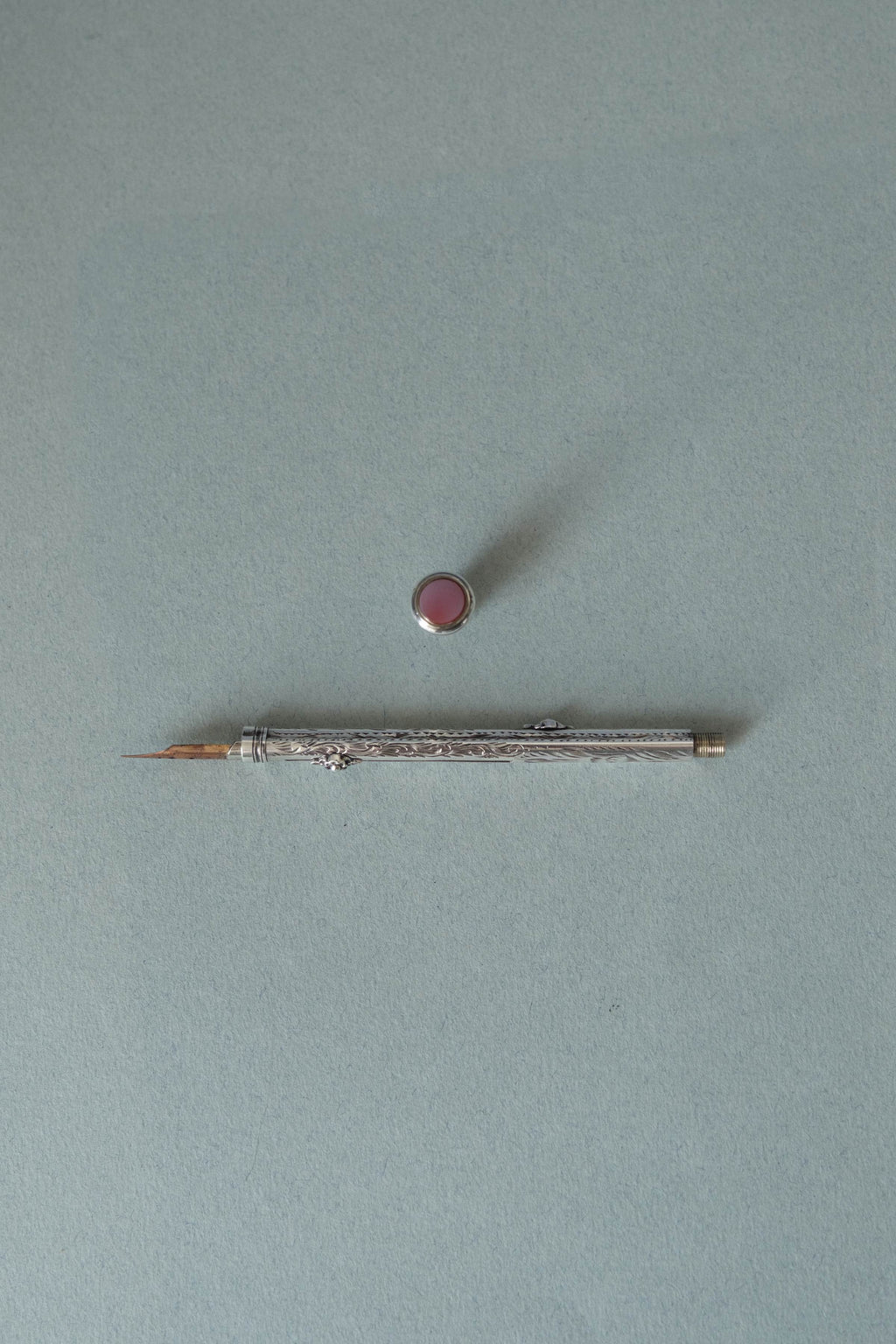 Silver Combination Dip Pen & Pencil, c.1890