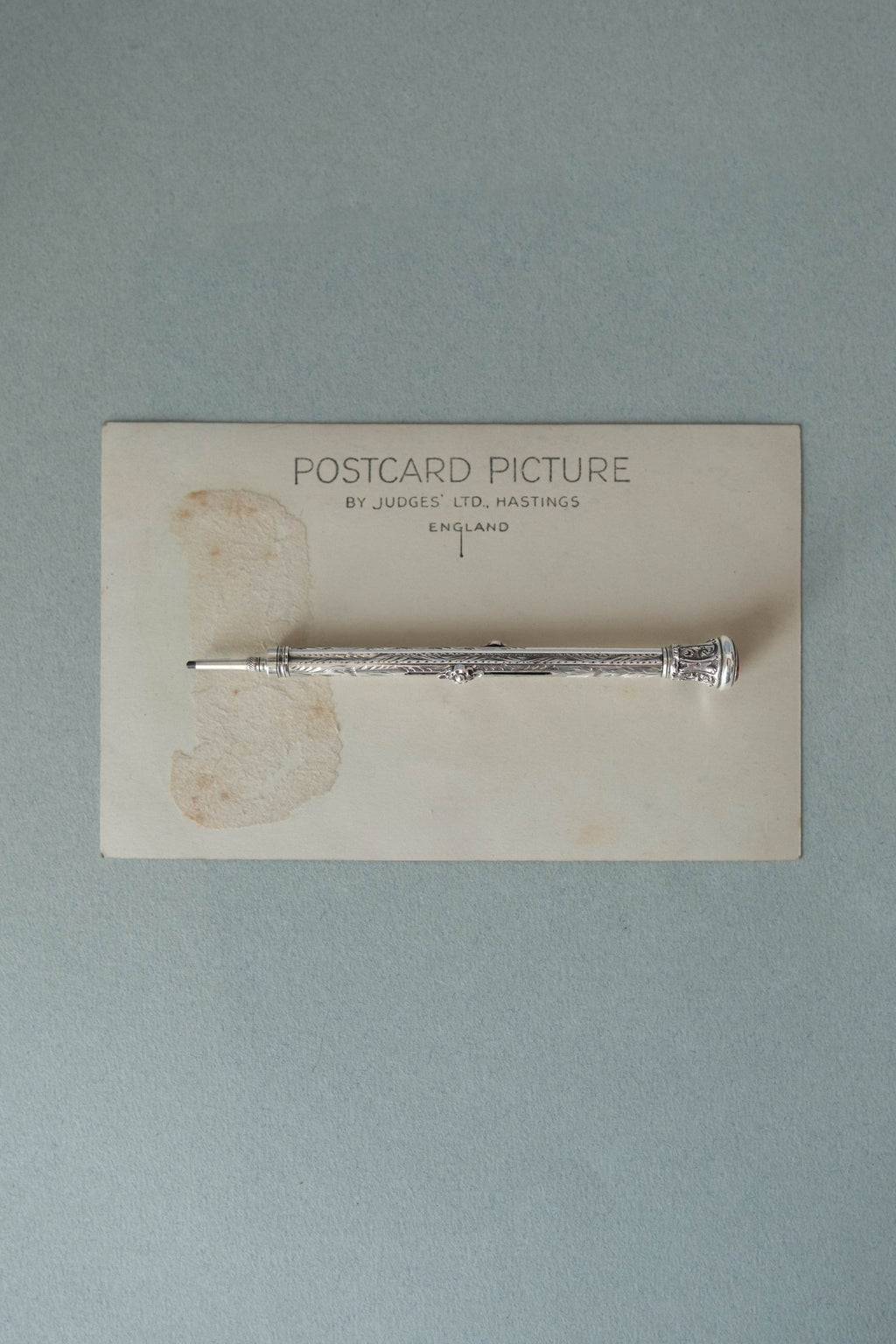 Silver Combination Dip Pen & Pencil, c.1890