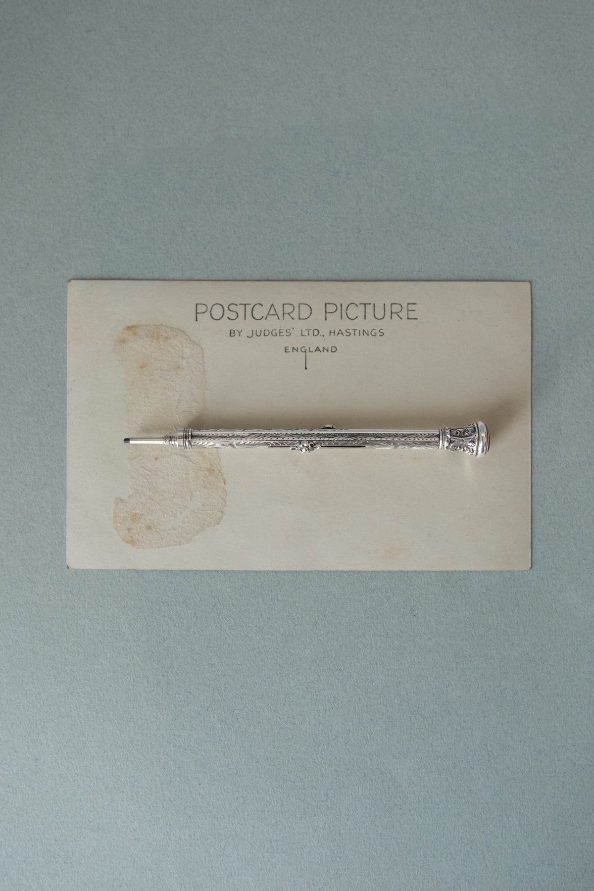 Silver Combination Dip Pen & Pencil, c.1890