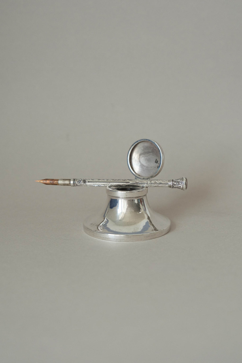 Silver Combination Dip Pen & Pencil, c.1890