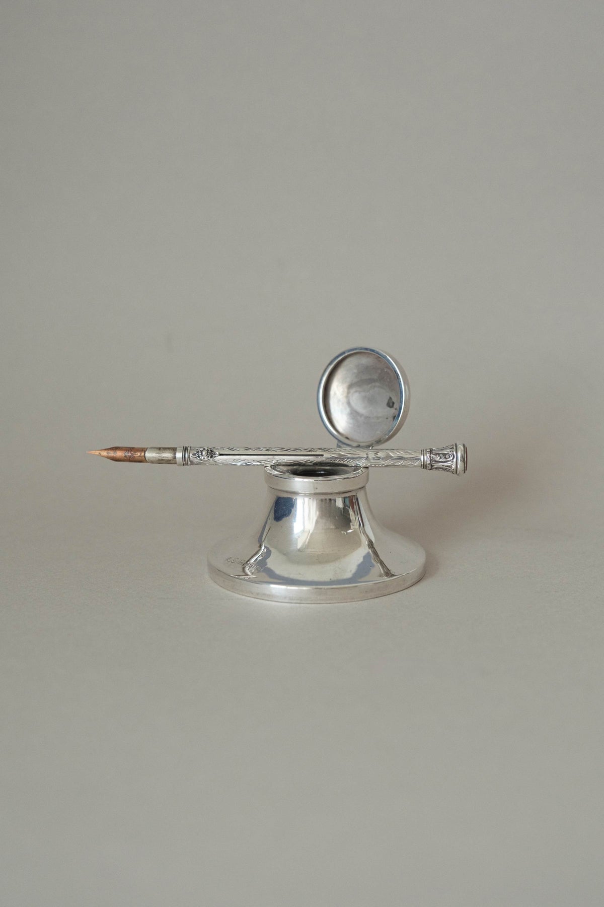 Silver Combination Dip Pen & Pencil, c.1890