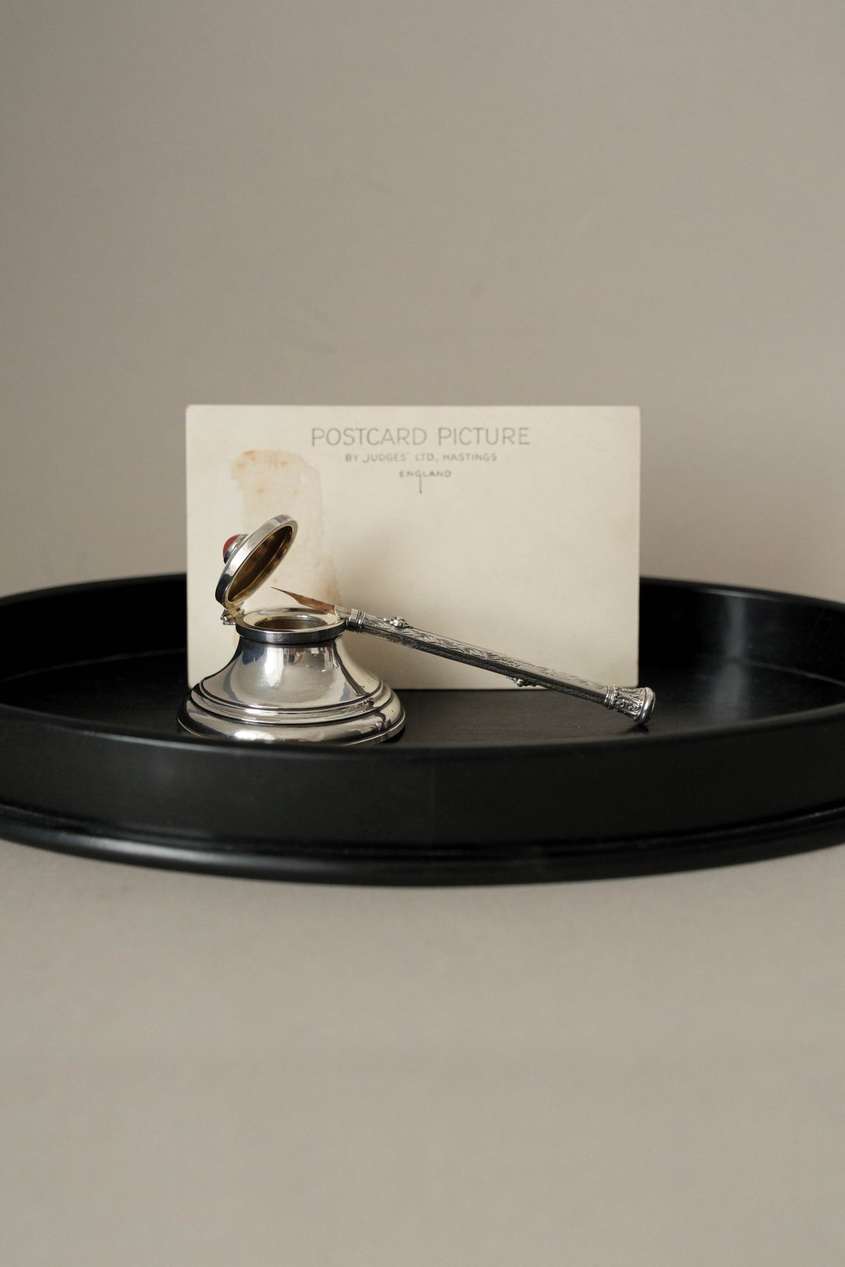 Silver & Stone Inkwell, 1922